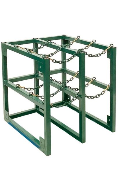 Multi-Bay Gas Cylinder Storage Racks